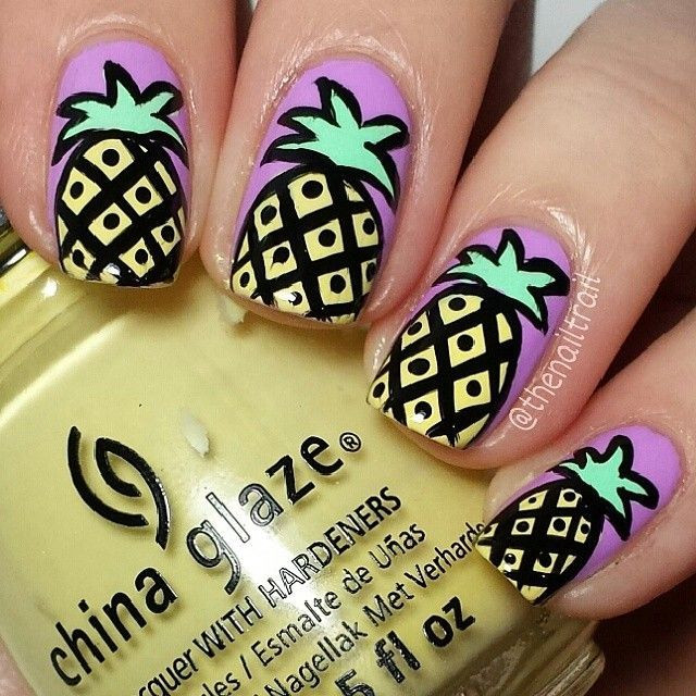 Níu kéo mùa Hè bằng xu hướng họa tiết móng tay trái cây ảnh 5