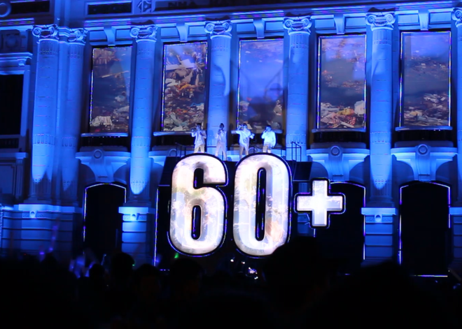 Hà Nội lung linh sắc màu trong 60 phút "tắt đèn, bật tương lai" ảnh 1