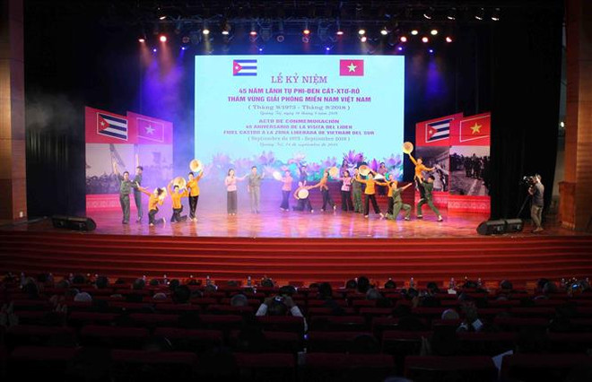 Kỷ niệm 45 năm lãnh tụ Fidel Castro thăm vùng giải phóng miền Nam ảnh 4