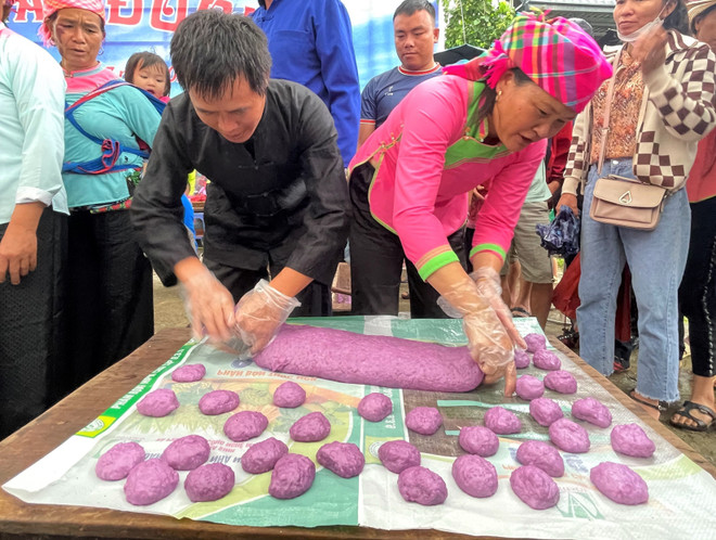 Đặc sắc lễ hội Háu Đoong của đồng bào dân tộc Giáy ở Lai Châu ảnh 2