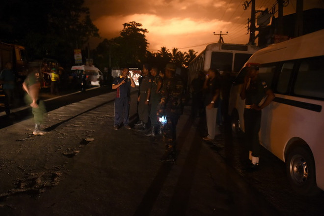 Vụ nổ kho đạn dược ở Sri Lanka khiến 48 nạn nhân thương vong ảnh 1