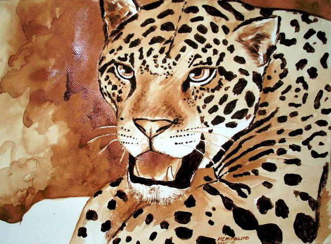 [Video] Độc đáo những bức tranh tuyệt đẹp từ những hạt càphê ảnh 1