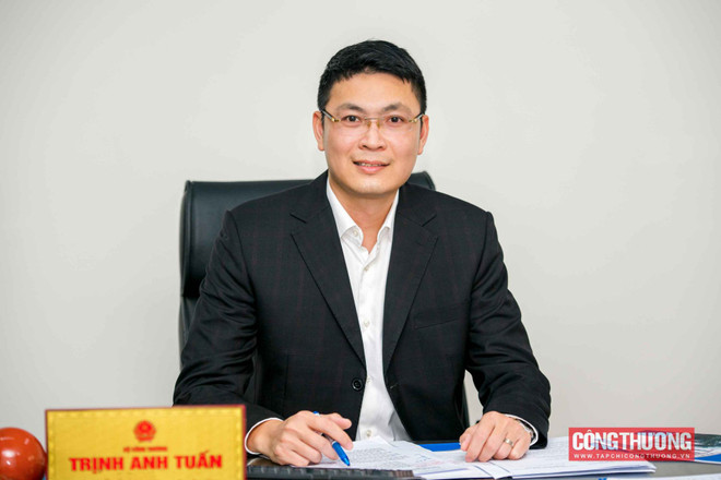 Ông Trịnh Anh Tuấn - Cục trưởng Cục Phòng vệ thương mại, Bộ Công Thương. (Nguồn: Tạp chí Công Thương) 1908Cucphongvethuongmai.jpg