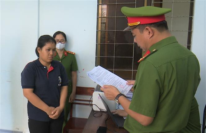 Tạm giam đối tượng lừa đảo chiếm đoạt tài sản gần 2 tỷ đồng ảnh 1