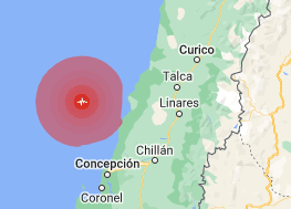 Động đất có độ lớn 6,3 làm rung chuyển một khu vực ở Chile ảnh 1