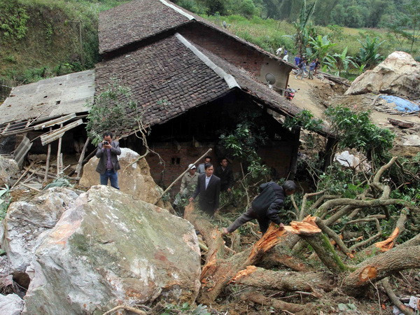 Vụ lở núi ở Cao Bằng: Gia đình bị nạn không có chỗ để chuyển đi ảnh 1