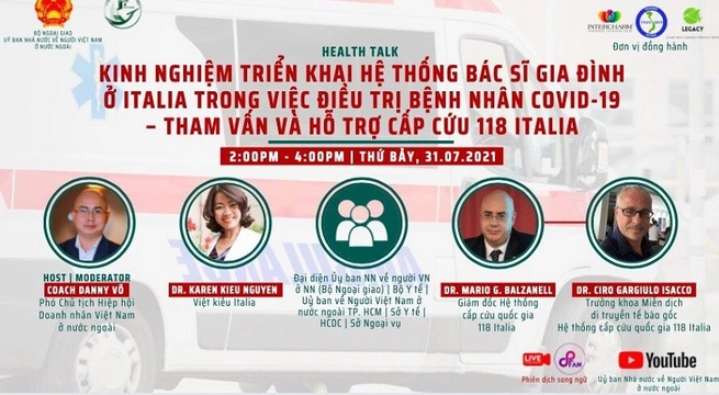 Khởi động chuỗi tọa đàm trực tuyến “Kiều bào chung tay vượt đại dịch” ảnh 1