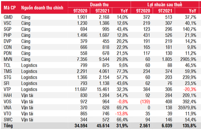 Nhóm cổ phiếu ngành vận tải biển kỳ vọng phục hồi tăng trưởng năm 2022 ảnh 2
