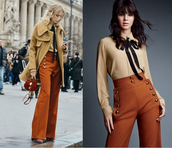 Phát sốt với sự trở lại của mốt quần thủy thủ ống rộng cạp cao ảnh 4