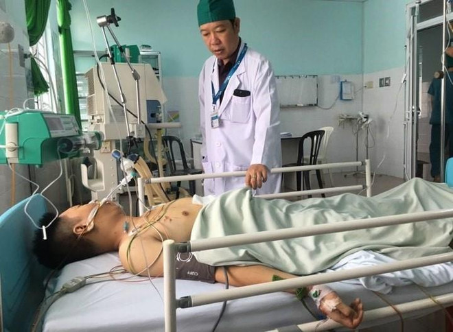 Cứu sống bệnh nhân đa chấn thương, vỡ gan do tai nạn giao thông ảnh 1