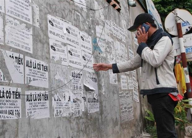 Ảnh minh họa. (Nguồn: TTXVN) Vĩnh Phúc ngăn chặn hoạt động tín dụng đen trên địa bàn ảnh 1