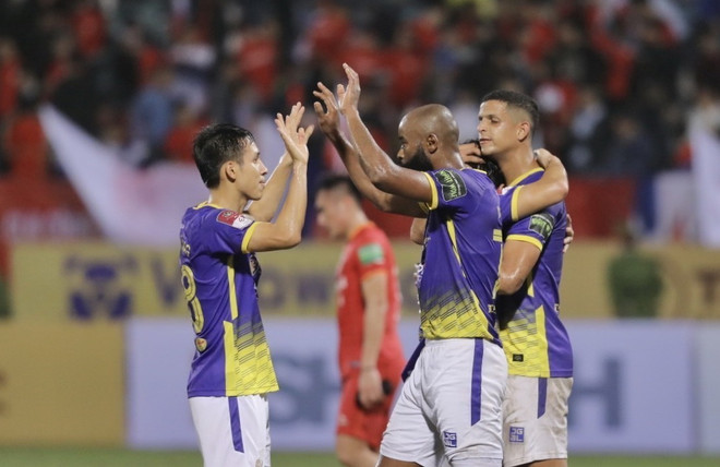 Đánh bại Hồng Lĩnh Hà Tĩnh, Hà Nội FC lên ngôi đầu V-League 2023 ảnh 1