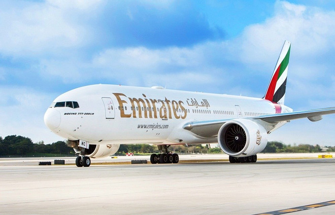 Máy bay của hãng hàng không Emirates. (Nguồn: busiweek) Emirates dự báo mất 4 năm để hoạt động trở lại bình thường ảnh 1