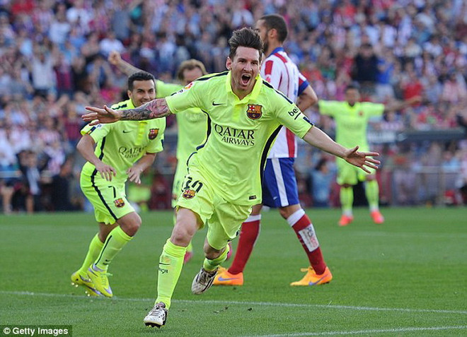 Messi rực sáng đưa Barcelona lên ngôi La Liga sớm 1 vòng đấu ảnh 1