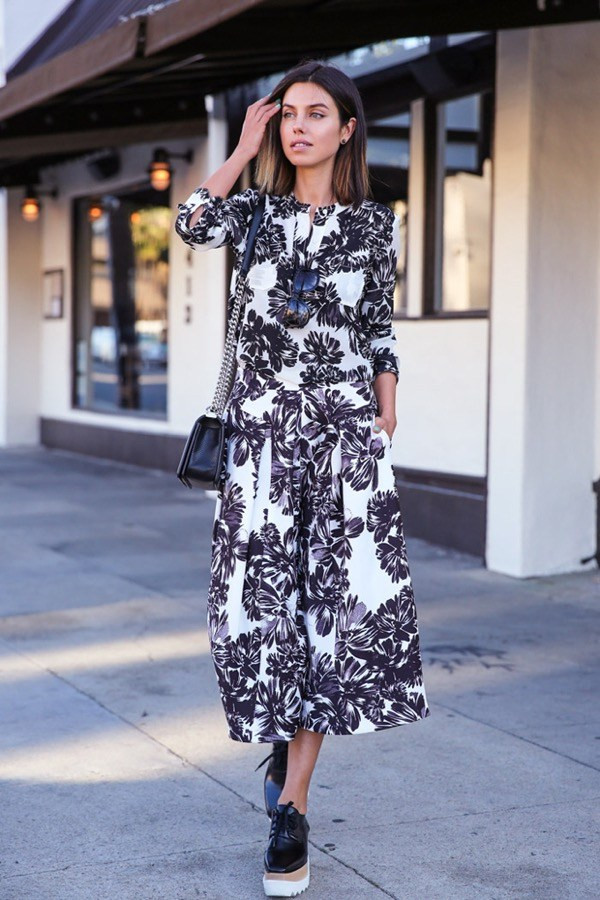 Ngắm các tín đồ thời trang thế giới tung tăng với váy hè ảnh 3