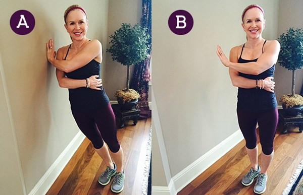 Dáng siêu chuẩn và săn chắc nhờ tập thể dục với... bức tường ảnh 4