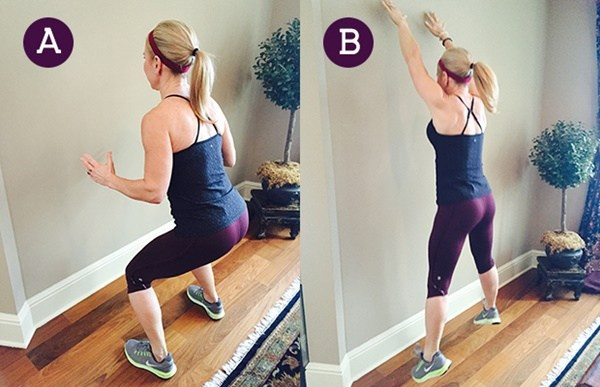 Dáng siêu chuẩn và săn chắc nhờ tập thể dục với... bức tường ảnh 2