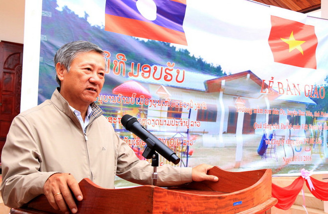 Đại sứ quán Việt Nam tại Lào xây Trường mầm non tặng tỉnh Phongsaly ảnh 2
