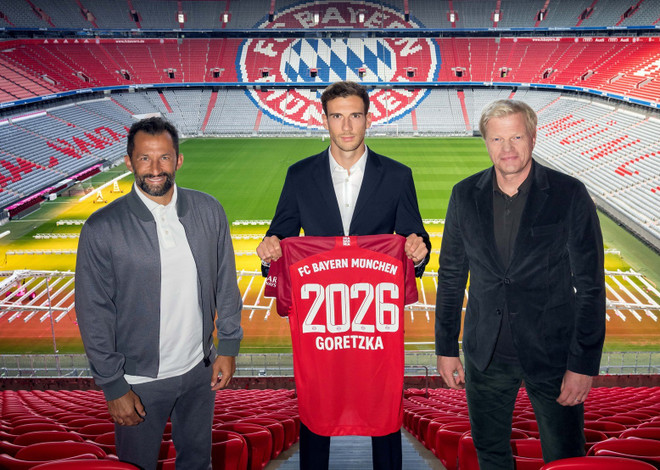 Sau thời gian đàm phán kéo dài, Leon Goretzka đã đồng ý gia hạn hợp đồng đến 2026 với Bayern. (Nguồn: FcBayern) Tiền vệ Leon Goretzka gia hạn hợp đồng với Bayern Munich đến năm 2026 ảnh 2