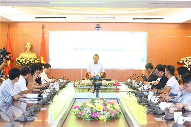 Khai trương nền tảng công nghệ hội nghị trực tuyến "Make in Vietnam" ảnh 1