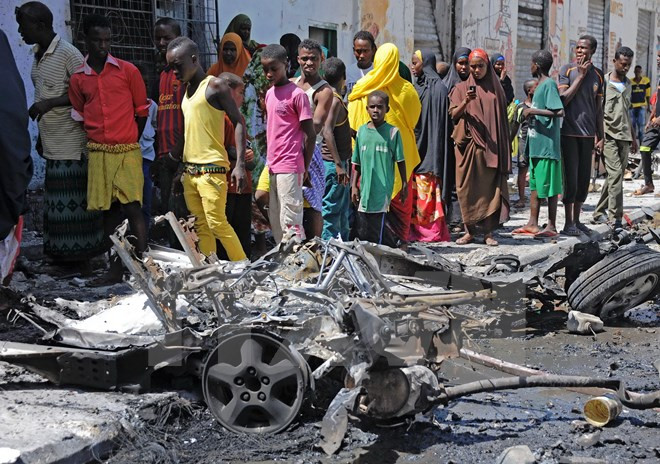Al-Shabaab thừa nhận tiến hành vụ tấn công ở thủ đô Somalia ảnh 1
