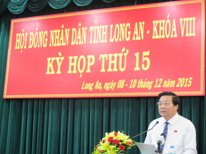 Ông Phạm Văn Rạnh được bầu là Chủ tịch HĐND tỉnh Long An ảnh 1