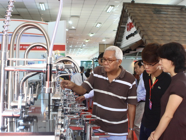 Khai mạc Hội chợ triển lãm Quốc tế Vietbuild 2014 tại Cần Thơ ảnh 1