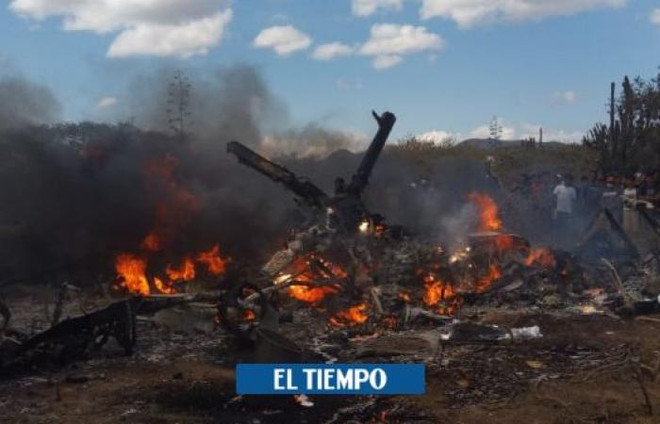 (Nguồn: eltiempo) Rơi trực thăng quân sự ở Venezuela, gây thương vong và mất tích ảnh 1