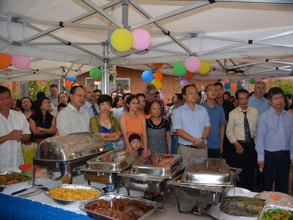 Cộng đồng người Việt tại Australia. (Ảnh: Võ Giang/Vietnam+) Gặp mặt thân mật mừng Xuân Giáp Ngọ tại Australia ảnh 1