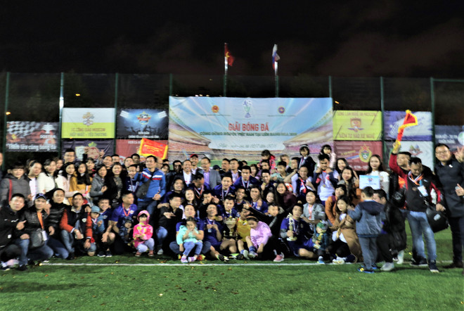 Ngày hội bóng đá của cộng đồng người Việt tại Liên bang Nga ảnh 1