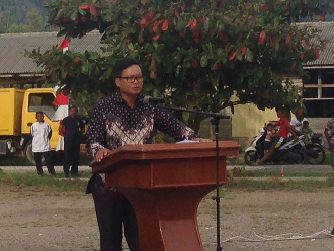 Indonesia tổ chức lễ trao trả ngư dân Việt Nam trên biển ảnh 1