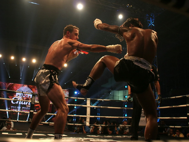 [Photo] Cận cảnh giải Muay Thai thế giới lần đầu tổ chức ở Việt Nam ảnh 7