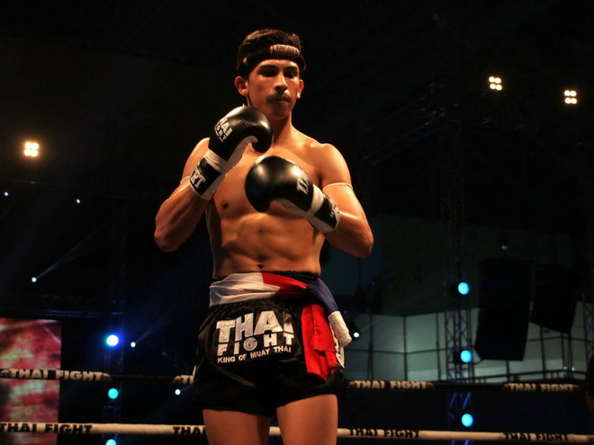 [Photo] Cận cảnh giải Muay Thai thế giới lần đầu tổ chức ở Việt Nam ảnh 2