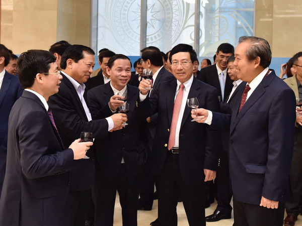 Gặp mặt cán bộ, công chức, viên chức Văn phòng Chính phủ đầu Xuân ảnh 1