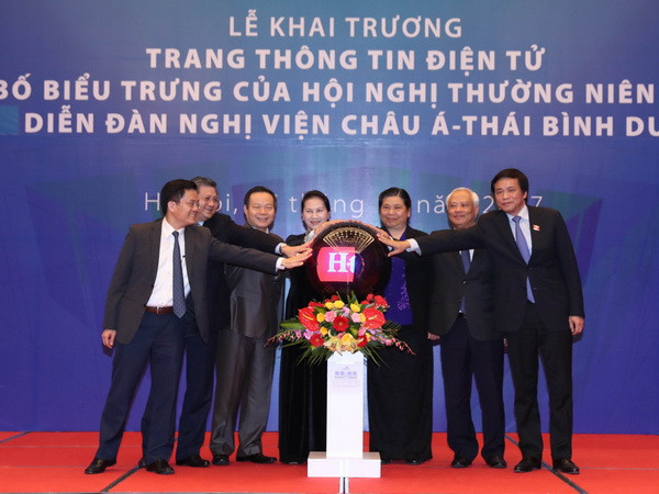 Khai trương Trang thông tin điện tử và công bố biểu trưng APPF-26 ảnh 1