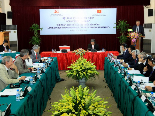Hội thảo lý luận lần hai giữa hai Đảng Cộng sản Việt Nam và Pháp ảnh 1