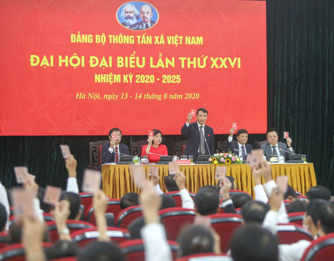 Ông Lê Quốc Minh giữ chức Bí thư Đảng ủy TTXVN nhiệm kỳ 2020-2025 ảnh 1