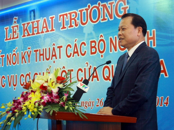 Khai trương kết nối kỹ thuật Cơ chế một cửa quốc gia ảnh 1