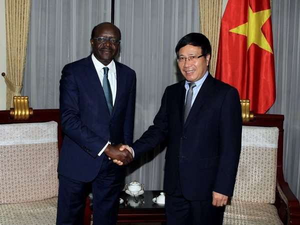 Phó Thủ tướng, Bộ trưởng Ngoại giao tiếp Tổng Thư ký UNCTAD ảnh 1