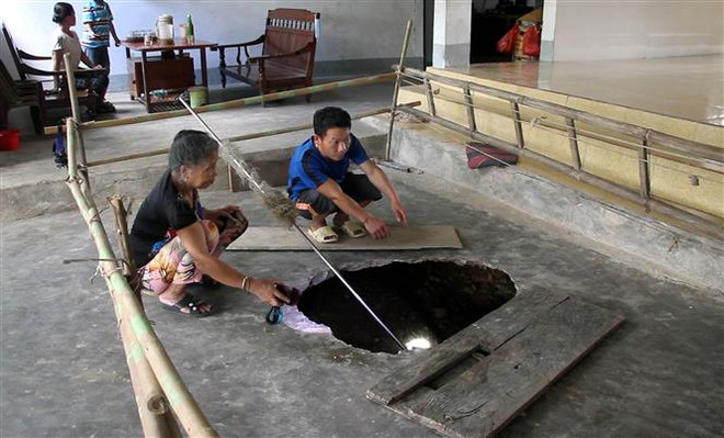 Nghệ An: Tìm nguyên nhân gây sụt lún nghiêm trọng tại Quỳ Hợp ảnh 1