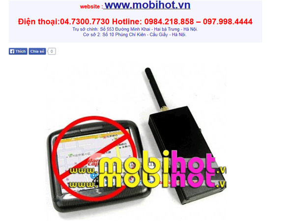 Hà Nội phát hiện cơ sở kinh doanh thiết bị phá sóng điện thoại, GPS ảnh 1