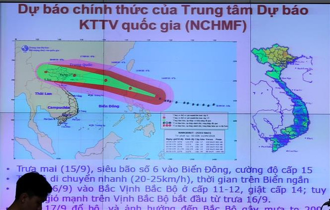 Hoàn lưu siêu bão Mangkhut sẽ gây mưa rất to ở Bắc Bộ, Bắc Trung Bộ ảnh 1