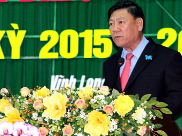 Ông Trần Văn Rón tái đắc cử Bí thư Tỉnh ủy tỉnh Vĩnh Long ảnh 1