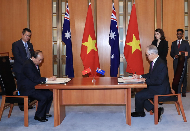 [Photo] Hoạt động của Thủ tướng Nguyễn Xuân Phúc tại Australia ảnh 9