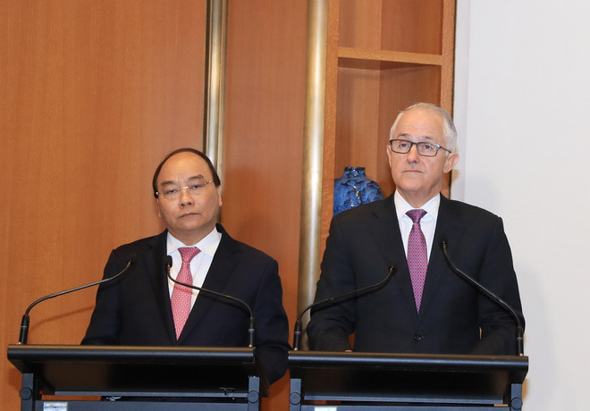 [Photo] Hoạt động của Thủ tướng Nguyễn Xuân Phúc tại Australia ảnh 7