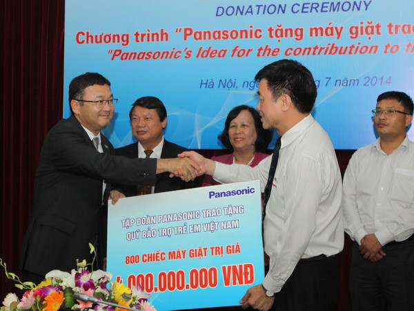 Tặng 1.000 máy giặt cho các trung tâm bảo trợ trẻ khó khăn ảnh 1