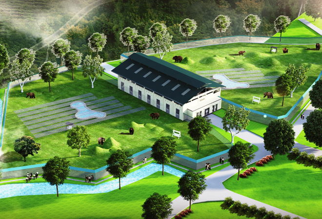 Khánh thành nhà gấu đôi lớn nhất Việt Nam tại Vườn quốc gia Tam Đảo ảnh 1