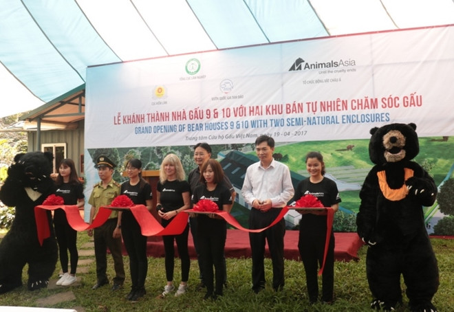 Khánh thành nhà gấu đôi lớn nhất Việt Nam tại Vườn quốc gia Tam Đảo ảnh 4