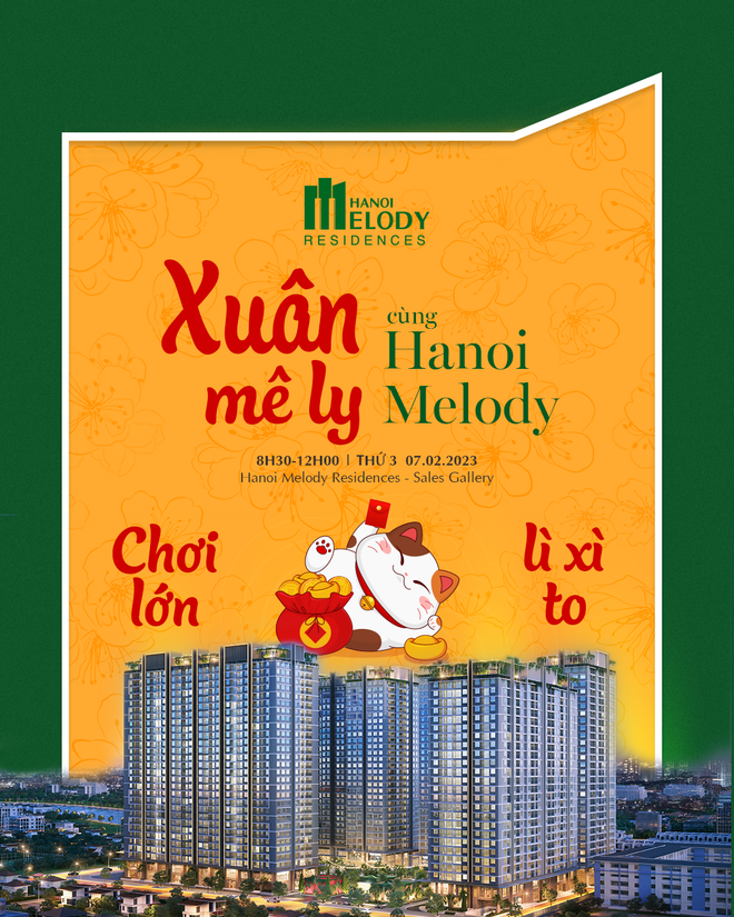 Hanoi Melody Residences rầm rộ khai trương đầu Xuân Quý Mão 2023 ảnh 2