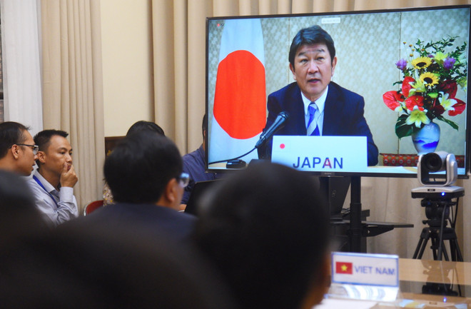 Hội nghị trực tuyến Bộ trưởng Mekong-Nhật Bản lần thứ 13 ảnh 1